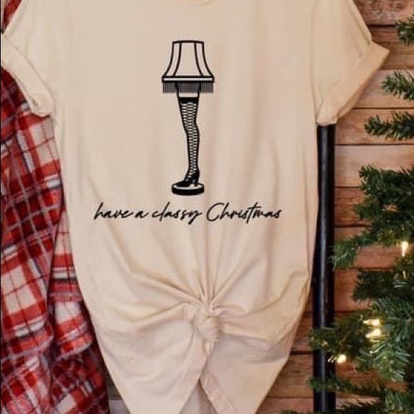 NEW•XL-XXL•CLASSY CHRISTMAS” A CHRISTMAS STORY LEG LAMP SOFT TOP - Picture 2 of 8